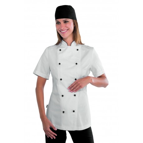 Giacca cuoca lady granchef bianco m/m