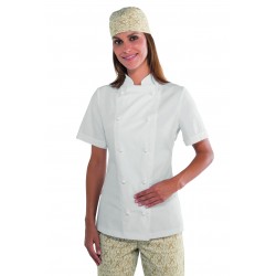 Giacca cuoca lady extra light bianco m/m