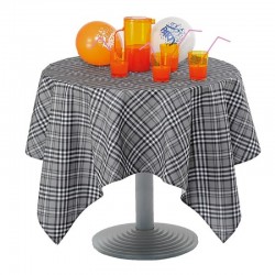 Tablecloths stain resistant tartan Grey ISACCO TAR412