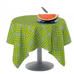 Tablecloths stain resistant tartan Green ISACCO TAR426