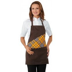 Apron bar lollipop tartan 413 Brown ISACCO 087764