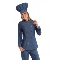 Giacca cuoca lady chef jeans