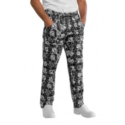 Hosen Mit Gummizug Skull 12 ISACCO 044576