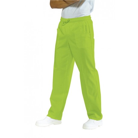 Pantalone Con Elastico Verde Mela