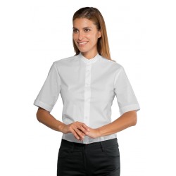 Camicia Unisex Detroit Stretch Bianco