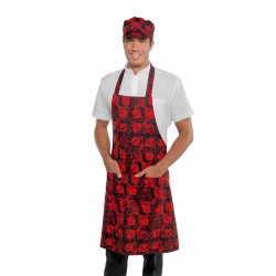 Apron Breast Cm 70x90with pocket Skull 07 ISACCO 087177