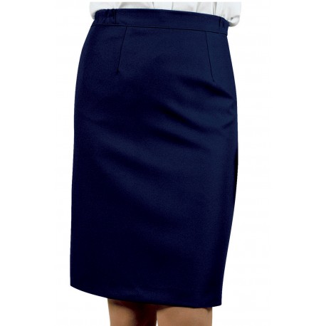 Skirt LOSANNA wool Blue 44% wool - 54% Polyester - 2% Spandex - ISACCO 032402