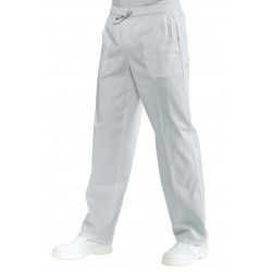 Trousers with Elastic BOHEME White 100% Poliestere ISACCO 044070