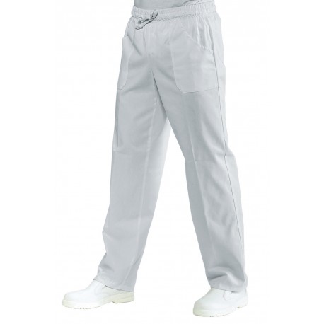 PANTALONE C/ELASTICO BOHEME BIANCO 100% Poliestere ISACCO 044070