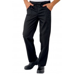 PANTALONE C/ELASTICO BOHEME NERO 100% Poliestere ISACCO 044071