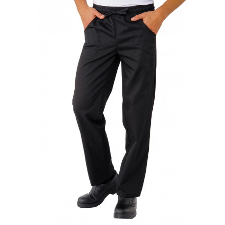 PANTALACCIO NERO 3XL 65% Pol. 35% Cot. ISACCO 044601A