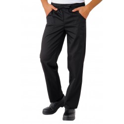 Kochhose Schwarz 5XL 65% Pol. 35% Cot. ISACCO 044601C