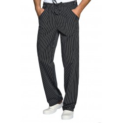 PANTALACCIO VIENNA NERO 4XL 65% Pol. 35% Cot. ISACCO 044651B