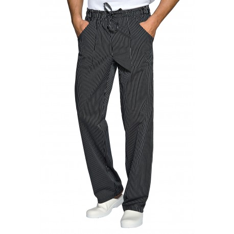 Trousers VIENNA Black 5XL 65% Pol. 35% Cot. ISACCO 044651C