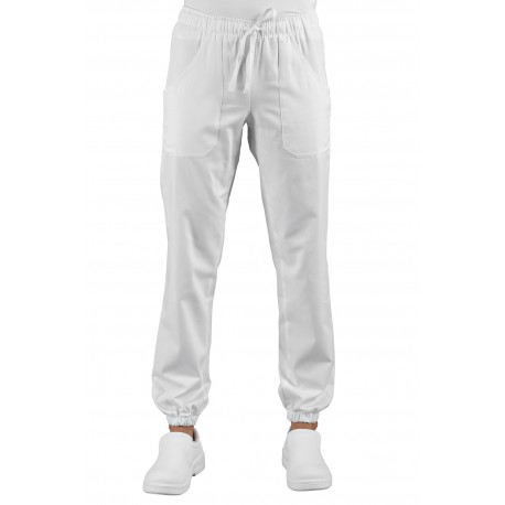 PANTAGIAFFA SUPER STRETCH BIANCO 97% Cotone  3% SPANDEX ISACCO 044878