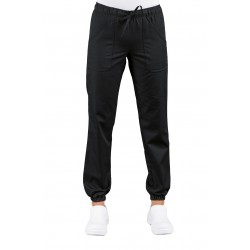 PANTAGIAFFA SUPER STRETCH NERO 97% Cotone  3% SPANDEX ISACCO 044879