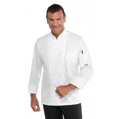 GIACCA ALABAMA SLIM  EXTRALIGHT SUPER STRETCH BIANCO 97% Cotone  3% SPANDEX ISACCO 057360