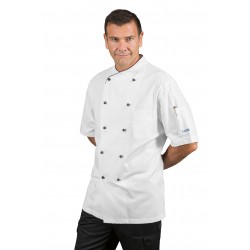 Jacket Chef PECHINOshort sleeve100 % COTTON ISACCO 057451M