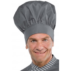 Hat Chef Grey 65% Pol. 35% Cot. ISACCO 075012