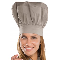 Hat Chef Taupe 65% Pol. 35% Cot. ISACCO 075035