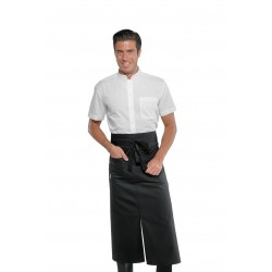 Apron MIKONOS Black 65% Pol. 35% Cot. ISACCO 114601