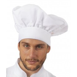 Berretto Chef Unisex Bianco  SIGGI