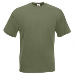 T-shirt valueweight verde oliva