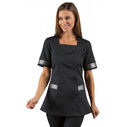 Tunic ABERDEEN BOHEME Black + LUREX SILVER 100% Polyester BOHÉME ISACCO 005372