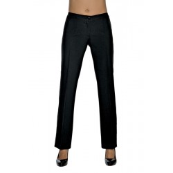 PANTALONE TRENDY SUPER STRETCH NERO 100% Poliestere ISACCO 024211