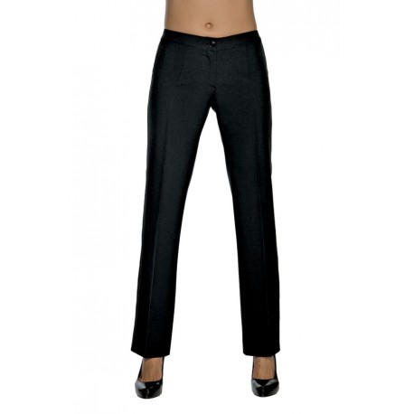 PANTALONE TRENDY SUPER STRETCH NERO 100% Poliestere ISACCO 024211