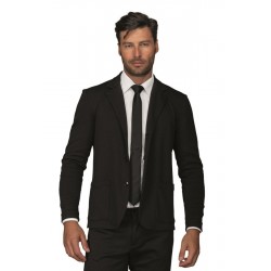 GIACCA SPRINGFIELD JERSEY MILANO NERO 96% Poliestere 4% SPANDEX ISACCO 053391