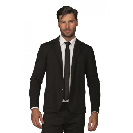 GIACCA SPRINGFIELD JERSEY MILANO NERO 96% Poliestere 4% SPANDEX ISACCO 053391