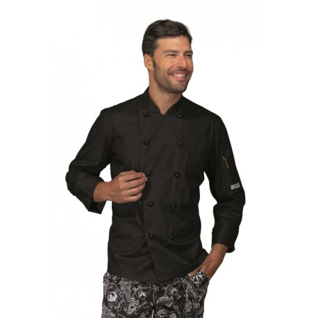 GIACCA ALABAMA SLIM  EXTRALIGHT SUPER STRETCH NERO 97% Cotone  3% SPANDEX ISACCO 057361