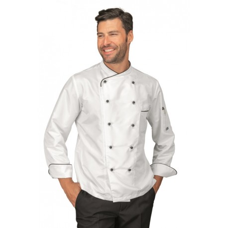 Jacket CALIFORNIA SLIM SUPERDRY White + Black 100% Polyester SUPERDRY Microfiber ISACCO 058330