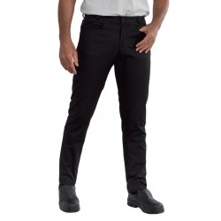 PANTALONE YALE JERSEY MILANO NERO 96% Poliestere 4% SPANDEX ISACCO 064591