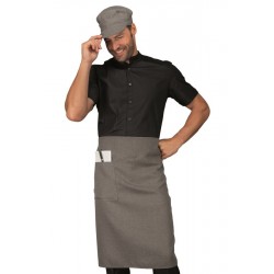 Apron DAKAR CM 100X70 SMOKE 100% Polyester ISACCO 085021