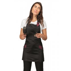 Apron SHERRY SUPERDRY Black + LUREX 03 100% Polyester SUPERDRY Microfiber ISACCO 088243