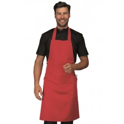 Apron CHAMPAGNE Red 100% Polyester ISACCO 088007