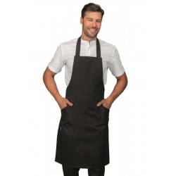 Apron CHAMPAGNE Black 65% Pol. 35% Cot. ISACCO 088101