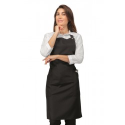 Apron CHAMPAGNE Black 100% Polyester ISACCO 088001