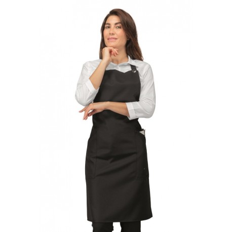 Apron CHAMPAGNE Black 100% Polyester ISACCO 088001
