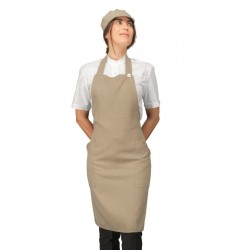 Apron CHAMPAGNE NATURAL 100% Polyester ISACCO 088016