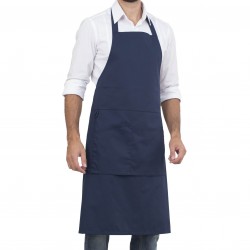 Apron Breast ASH Blue SIGGI 35% COT. 65% POL