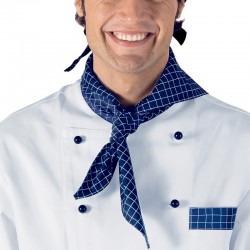 Chef Foulard  glasgow Blue ISACCO 089902