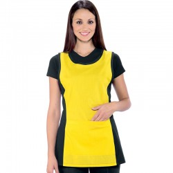 Casacca papeete nera + giallo ISACCO 013028