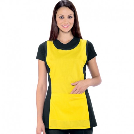 Casacca papeete nera + giallo ISACCO 013028