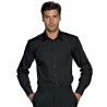 Camicia cartagena slim nera ISACCO 061601