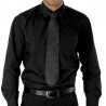 Camicia unisex nera ISACCO 062301 - 