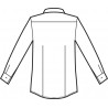 Camicia dublino unisex Bianca ISACCO 061800 - Retro