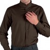 Camicia dublino unisex cacao ISACCO 061817 - 